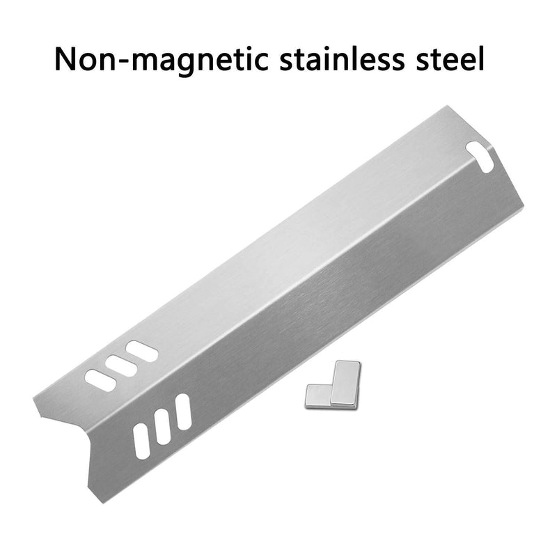 Hisencn 15" Stainless Steel BBQ Gas Grill Heat Plate Shield Tent (5Pack - Stainless Steel) Nexgrill - Grill Parts America