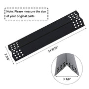 Hisencn Grill Replacement Parts Repair KIT Burners Tube, Porcelain Steel Heat Plates, Temp Gauge/Temperature Gauge Heat Indicator - Grill Parts America