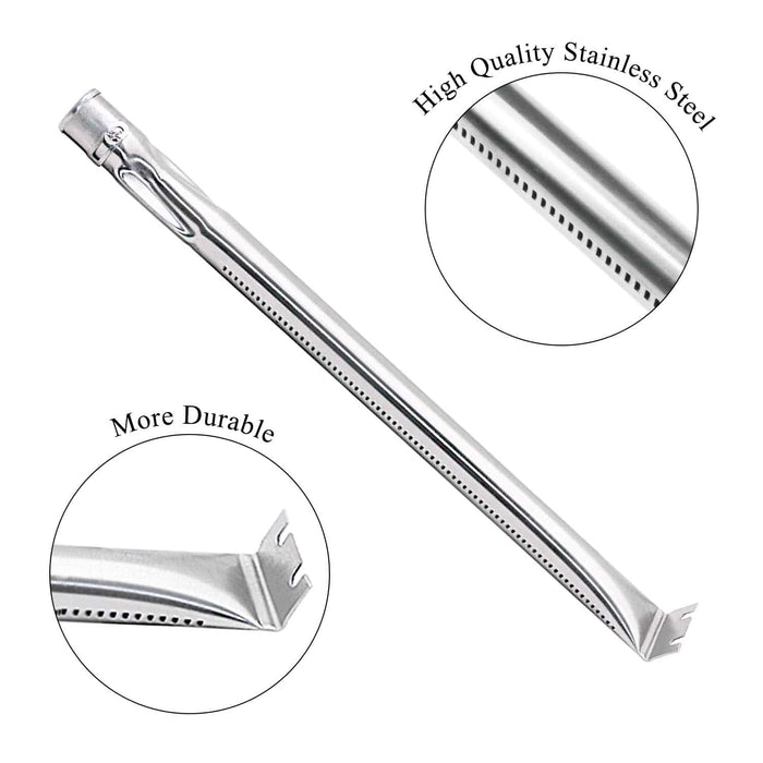 Hisencn Repair Kit Replacement Stainless Steel Grill Burner Tube, Heat Plates Tent Shield, Burner Cover Nexgrill - Grill Parts America