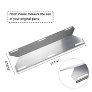 Hisencn Repair Kit Replacement Stainless Steel Grill Burner Tube, Heat Plates Tent Shield, Burner Cover Nexgrill - Grill Parts America