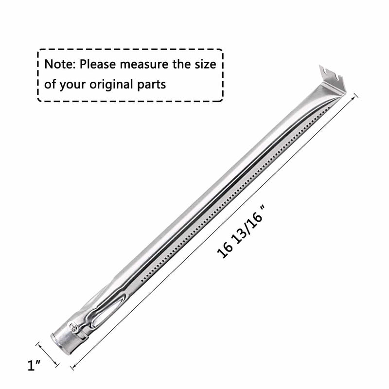Hisencn Repair Kit Replacement Stainless Steel Grill Burner Tube, Heat Plates Tent Shield, Burner Cover Nexgrill - Grill Parts America