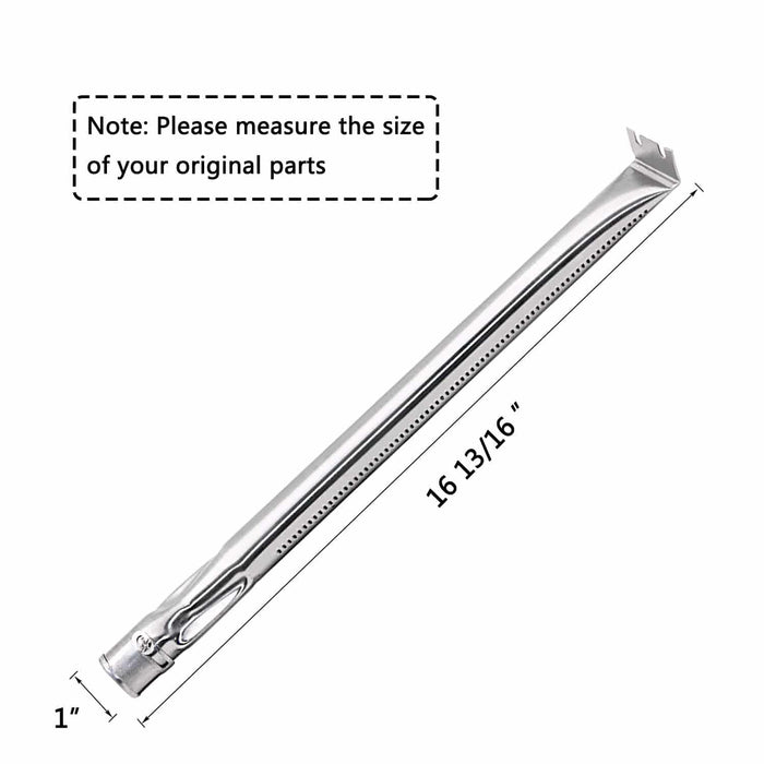 Hisencn Repair Kit Replacement Stainless Steel Grill Burner Tube, Heat Plates Tent Shield, Burner Cover Nexgrill - Grill Parts America