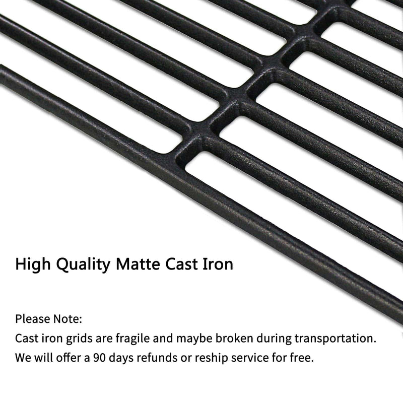 Hisencn Repair Parts Porcelain Cast Iron Cooking Grids Replacemen 17 inch - Grill Parts America
