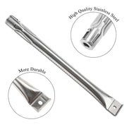 Hisencn Stainless Steel Burner Pipe Tube & Heat Plate Tent Shield Deflector Nexgrill 720-0737, 720-0769 Gas Grill Models - Grill Parts America