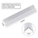 Hisencn Stainless Steel Burner Pipe Tube & Heat Plate Tent Shield Deflector Nexgrill 720-0737, 720-0769 Gas Grill Models - Grill Parts America