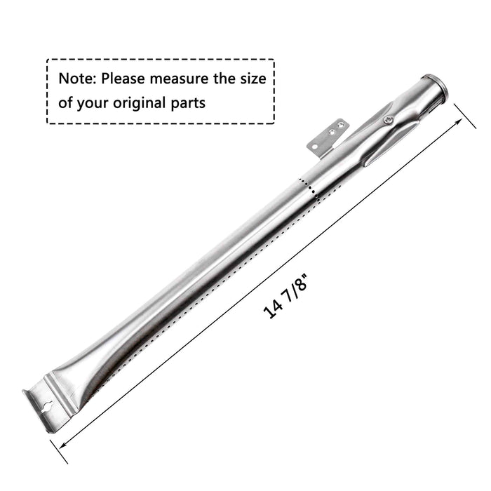 Hisencn Stainless Steel Pipe Burner and Heat Plates Nexgrill 720-0888, 720-0830H, 720-0830D Gas Grill Models - Grill Parts America