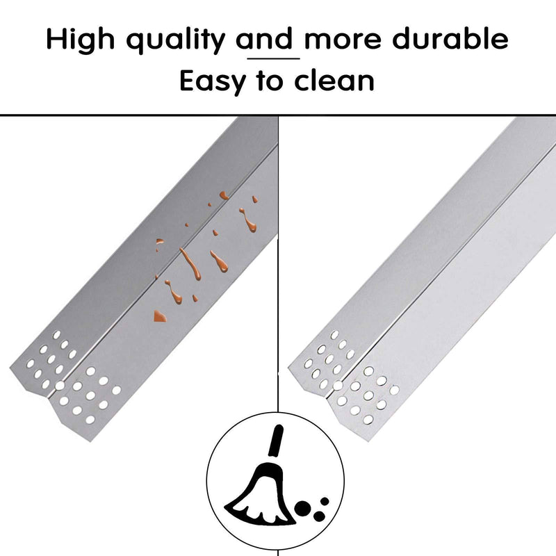 Hisencn Stainless Steel Pipe Burner and Heat Plates Nexgrill 720-0888, 720-0830H, 720-0830D Gas Grill Models - Grill Parts America