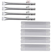 Hisencn Stainless Steel Pipe Burner and Heat Plates Nexgrill 720-0888, 720-0830H, 720-0830D Gas Grill Models - Grill Parts America
