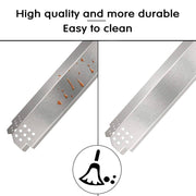 Nexgrill 5 Burner 720-0888, 720-0888N, 4 Burner 720-0830H Stainless Steel Pipe Burner Tube and Heat Heat Shield Tent Plates Flame Tamers Replacement - Grill Parts America