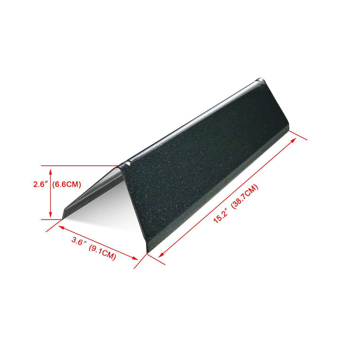 Hisencn 15.3 inch Flavor Bars Porcelain-Enameled Flavorizer Bars, Heat Plate Replacement for Weber - Grill Parts America