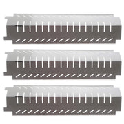 Hisencn (3-Pack Non-Magnetic Stainless Steel Heat Plate Grill Replacement Parts, Heat Tent Shield Deflector Replacement - Grill Parts America