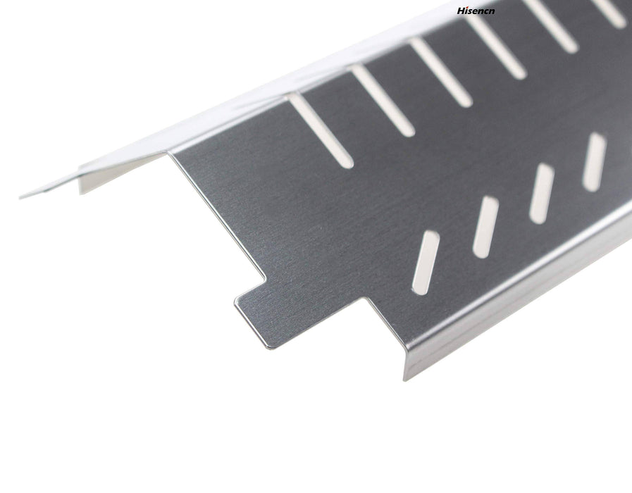 Hisencn (3-Pack Non-Magnetic Stainless Steel Heat Plate Grill Replacement Parts, Heat Tent Shield Deflector Replacement - Grill Parts America