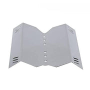 Hisencn Gas Grill Repair Kit SS Burner, Stainless Steel Heat Plate Parts -3pack Replacement - Grill Parts America
