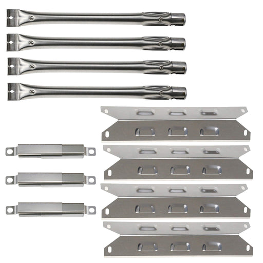 Hisencn Grill Parts Kit for Kenmore Grill Burner Tube, Heat Plate Shield, Crossover - Grill Parts America