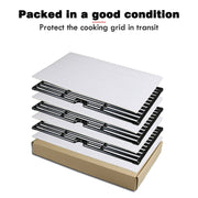 Hisencn Porcelain Coated Cast Iron Cooking Grates Replacement - Grill Parts America
