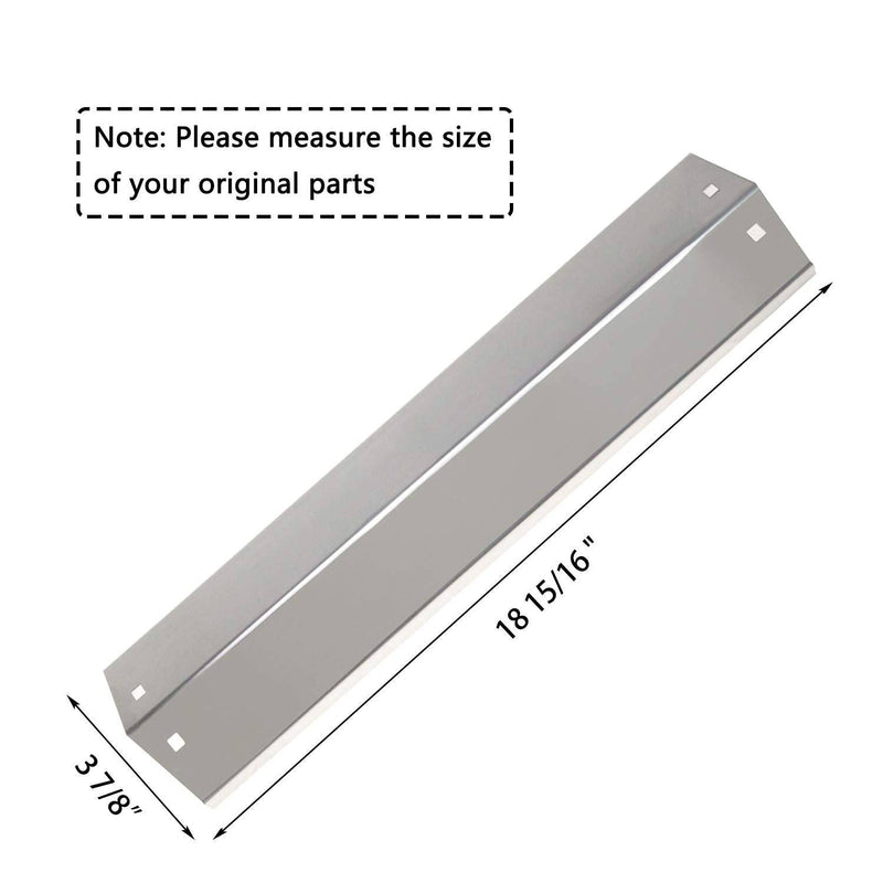 Hisencn Repair kit Parts Stainless Grill Burner Tube, Heat Plate Shield Tent, Hanger Brackets, Electronic Ignitor Replacement - Grill Parts America