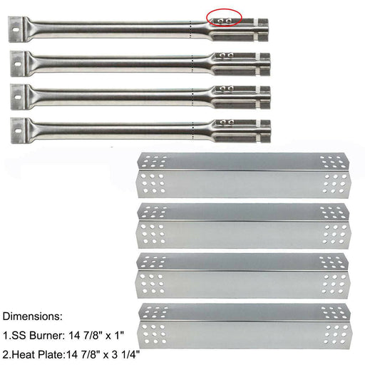 Burner Gas Grill Parts Master Forge Grill Grease Tray Master Forge