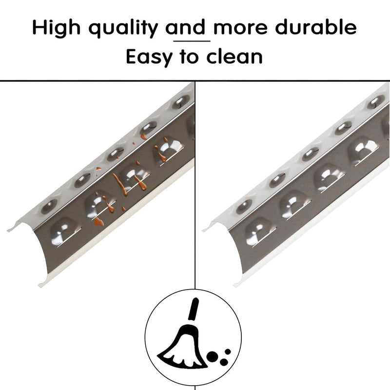 Hisencn Replacement Repair Kit for Master Forge 5 Burner Pipe Burners Tube, Heat Shield Tent Plate Parts - Grill Parts America