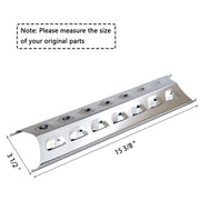 Hisencn Replacement Repair Kit for Master Forge 5 Burner Pipe Burners Tube, Heat Shield Tent Plate Parts - Grill Parts America