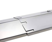 Hisencn Universal Replacement Heavy Duty Adjustable Stainless Steel Heat Plate Shield, Heat Tent, Flavorizer Bar, Burner Cover, Flame Tamer - Grill Parts America