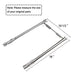 Hisencn Gas Grill Stainless Steel Burner Tubes Pipe Replacement for Weber Spirit 18" - Grill Parts America