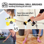 Holikme 20Piece Drill Brush Attachments Set, Scrub Pads & Sponge,Buffing Pads, Power Scrubber Brush with Extend Long Attachment, Car Polishing Pad Kit - Grill Parts America
