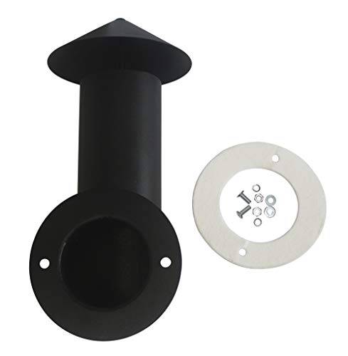 Smoke Stack Chimney with Gasket for Traeger, Pit Boss, Camp Chef - Grill Parts America