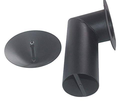 Smoke Stack Chimney with Gasket for Traeger, Pit Boss, Camp Chef - Grill Parts America