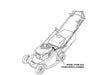 Honda Genuine OEM Harmony II HRR216 Walk-Behind Lawn Mower Engines Drive V-Belt - Grill Parts America