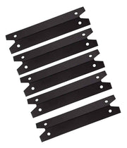 Hongso PPG311 (5-Pack) BBQ Gas Grill Porcelain Steel Heat Plate, Heat Shield, Heat Tent, Burner Cover, Vaporizor Bar, Flavorizer Bar for Brinkmann - Grill Parts America