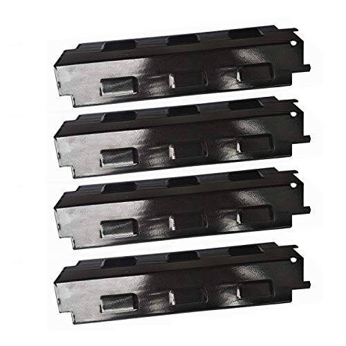 Hongso 14 5/8 inch Porcelain Steel Heat Plate Shiel, Burner Cover, Replacement  PPH531 (4-Pack) - Grill Parts America