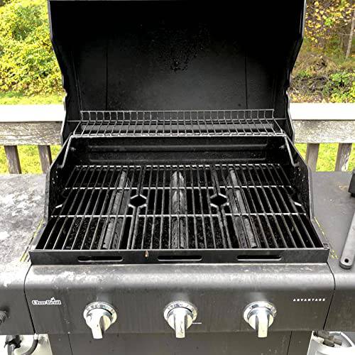 Hongso 16 7/8" Polished Porcelain Coated Cast Iron Gas Grill Grates - Grill Parts America