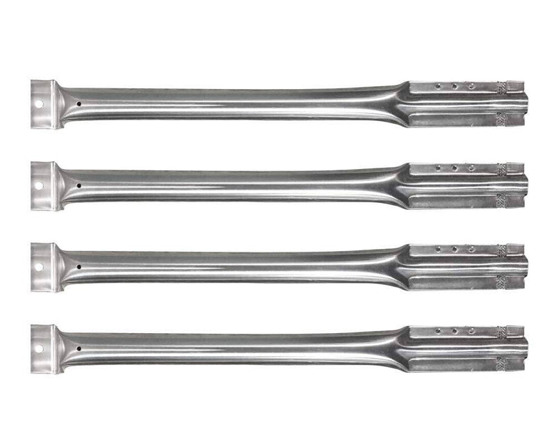 Hongso 14 7/8" Grill Burner Replacement Stainless Steel Pipe Burners Nexgrill, Gas Grill SBF791(4-Pack) - Grill Parts America