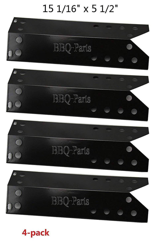 Hongso 15 1/16" Porcelain Steel Gas Grill Heat Plate Nexgrill 720-0670C, 720-0718C, PPF781 (4-Pack) - Grill Parts America