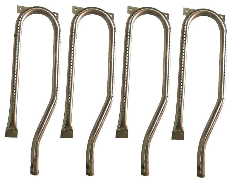Hongso 15 13/16" Burners Nexgrill 720-0336, 720-0337, 720-0512, 720-0511 Stainless Steel, 4-Pack, SBC361 - Grill Parts America