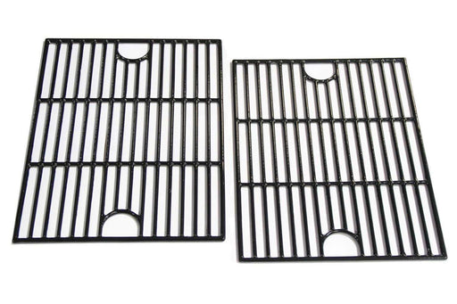 Hongso 17 inch Porcelain Coated Cast Iron Cooking Grids Grates Set of 2 (PCA192) Nexgrill - Grill Parts America
