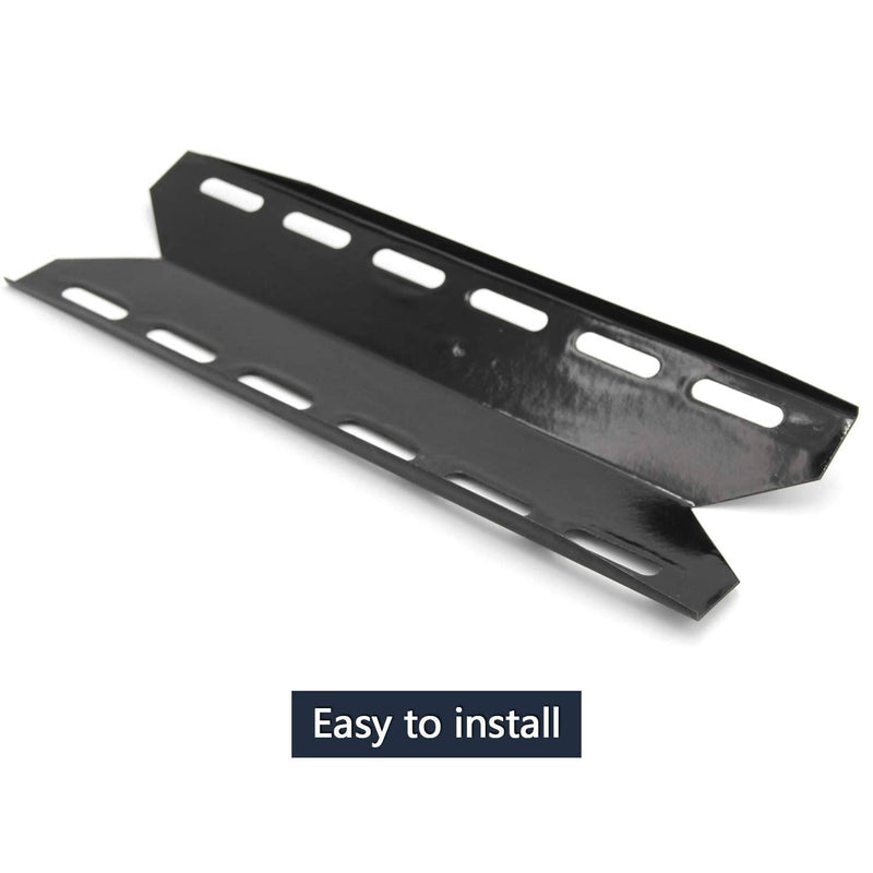 Hongso PPB341 (5-Pack) BBQ Gas Grill Porcelain Steel Heat Plates, Heat Shield, Heat Tent, Burner Cover, Vaporizor Bar, and Flavorizer Bar Nexgrill - Grill Parts America