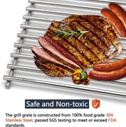 Hongso SCI1S3 BBQ Stainless Steel Wire Cooking Grid Replacement Nexgrill - Grill Parts America