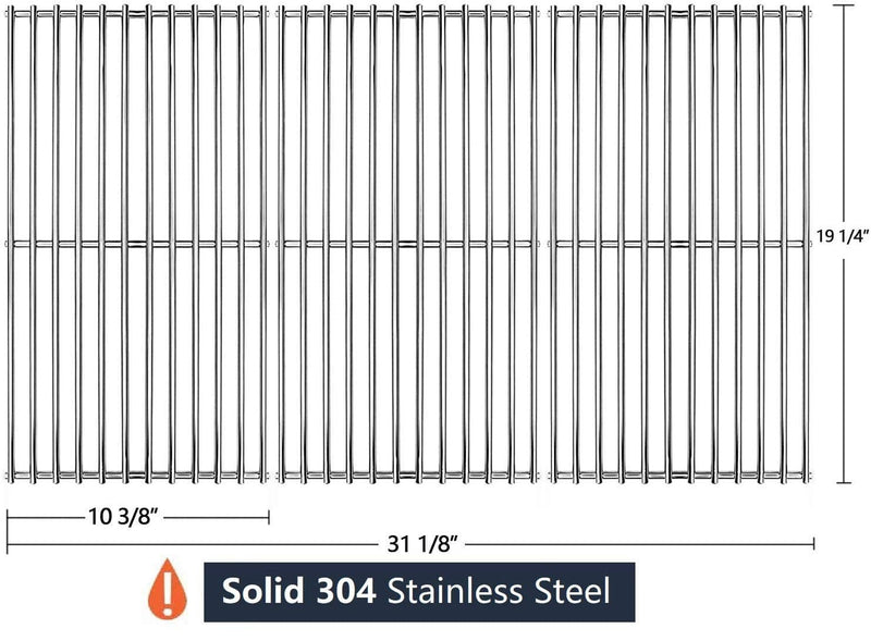 Hongso SCI1S3 BBQ Stainless Steel Wire Cooking Grid Replacement Nexgrill - Grill Parts America