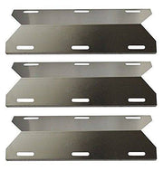 Hongso SPA231 (3-Pack) Stainless Steel BBQ Gas Grill Heat Plate for NexGrill - Grill Parts America