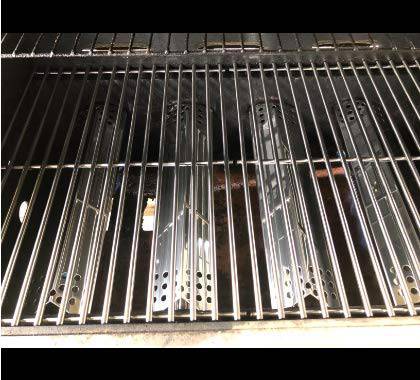 Hongso SPG371 Grill Heat Plate Shield Tent Replacement for Nexgrill 720-0830H, - Grill Parts America
