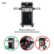 3-Pack Repair Part Porcelain Steel Grill Heat Shield Plate Flavorizer Bars - Grill Parts America