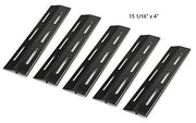 Hongso 15 1/16 Inch Porcelain Steel Grill Heat Shield, Heat Tent, Set of 5, PPA631 - Grill Parts America