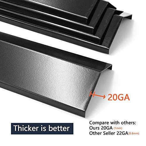 Hongso 15 3/8" Porcelain Steel Heat Plate for Brinkmann Grill Replacement Parts - Grill Parts America