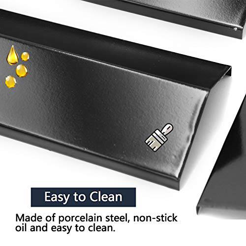 Hongso 15 3/8" Porcelain Steel Heat Plate for Brinkmann Grill Replacement Parts - Grill Parts America