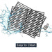 Hongso 16 5/8" Porcelain Steel Grill Grate Cooking Grid Replacement Parts 2-Pack (PCB932) - Grill Parts America