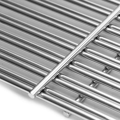 Hongso 16 5/8" SUS 304 Stainless Steel Grill Grid Cooking Grates - Grill Parts America