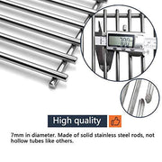 Hongso 16 5/8" SUS 304 Stainless Steel Grill Grid Cooking Grates - Grill Parts America