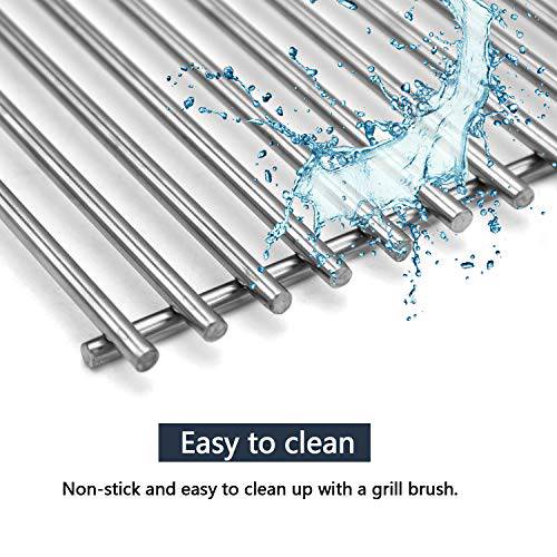 Hongso 16 5/8" SUS 304 Stainless Steel Grill Grid Cooking Grates - Grill Parts America
