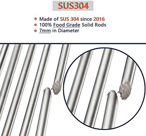Hongso 16 5/8" SUS 304 Stainless Steel Grill Grid Cooking Grates - Grill Parts America